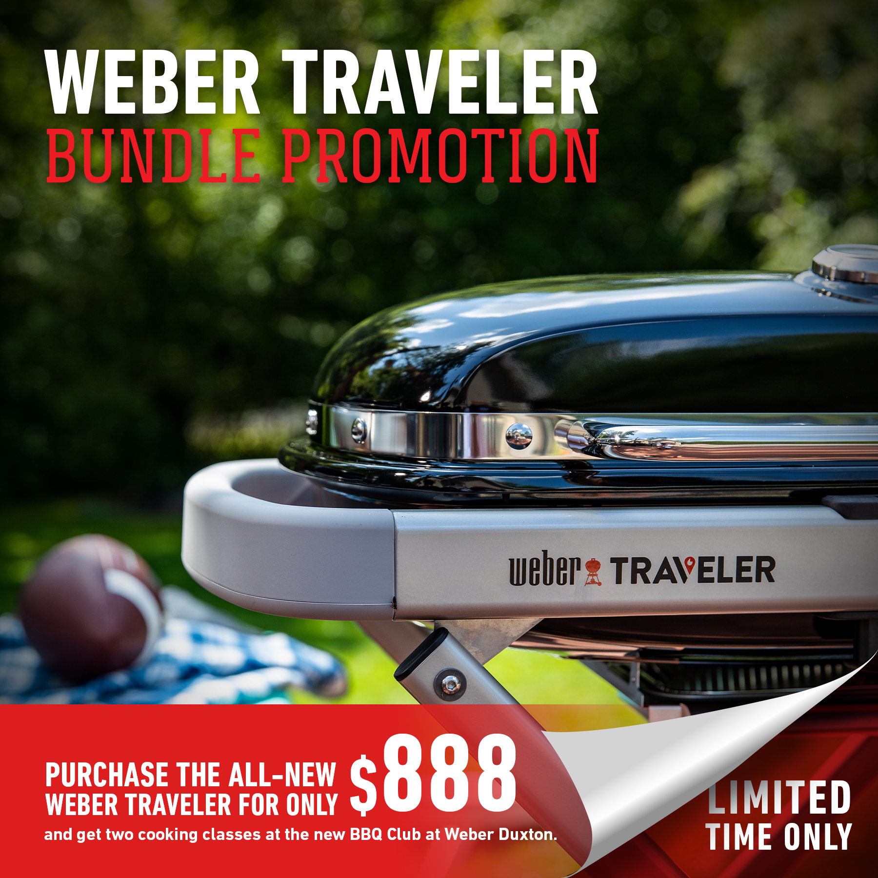 Weber Traveler Bundle Promotion image number 0